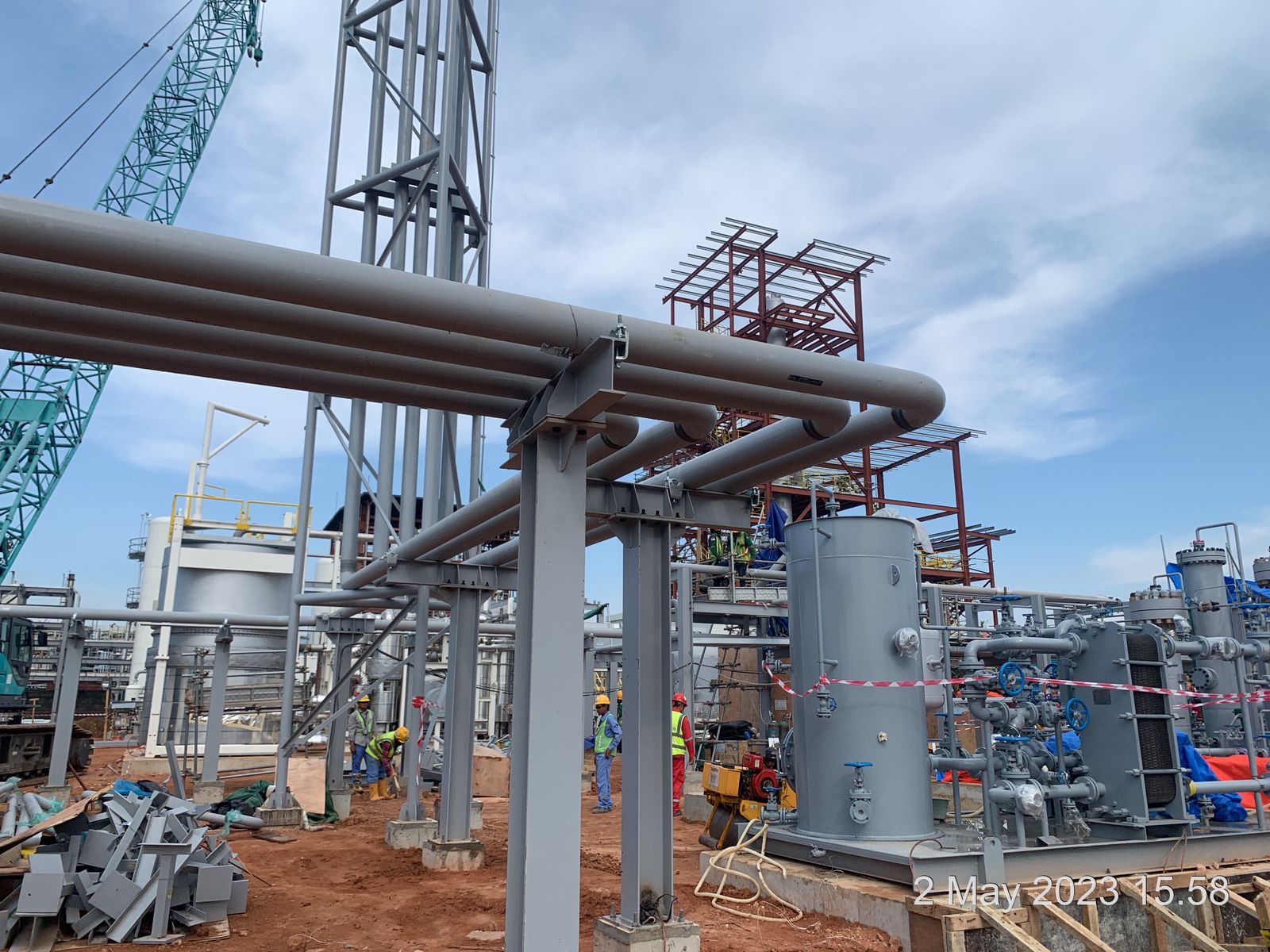 Swadaya Graha - Project Mechanical Piping of UOI Indonesia 1xPHG830+2xPSA64-SOG projects - Air Products Sei Mangke-001