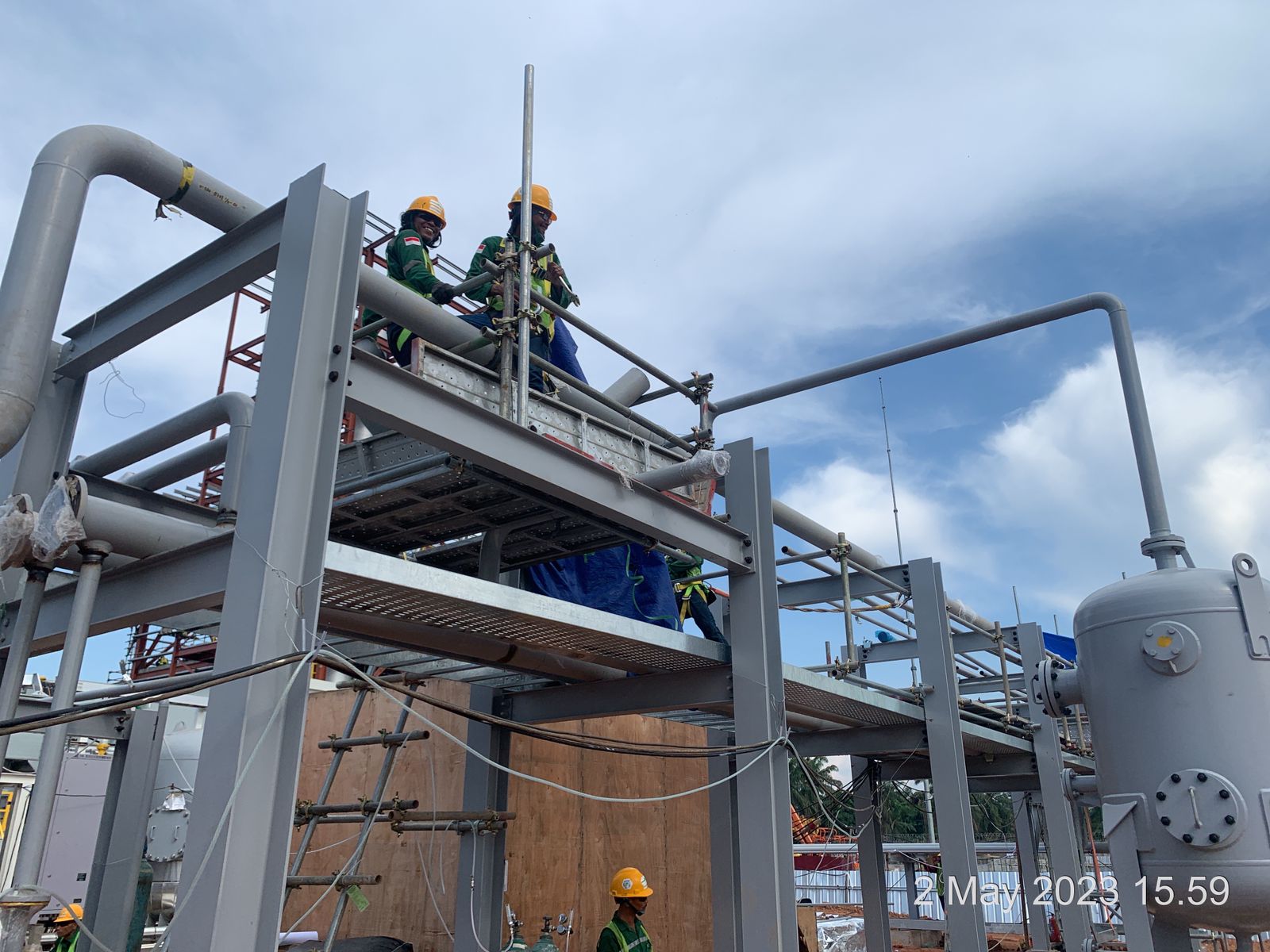Swadaya Graha - Project Mechanical Piping of UOI Indonesia 1xPHG830+2xPSA64-SOG projects - Air Products Sei Mangke-002