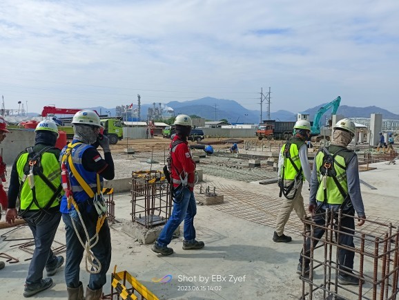 Zero Accident in Over 500,000 Work Hours on Lotte Chemical Indonesia's Steel Structure Mechanical Piping Work Project (2)